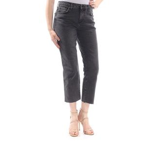 Free People Cropped Clean Girlfriend Jeans